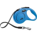 Flexi New Classic S Gurt 5 m, max. 15 kg, - blau