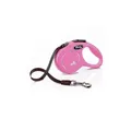 Flexi New Classic S Gürtel 5 m, max. 15 kg, - rosa