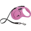 Flexi New Classic S Gürtel 5 m, max. 15 kg, - rosa