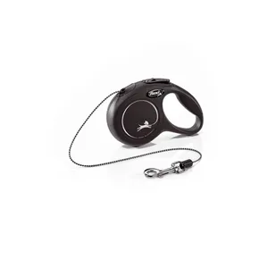 Flexi New Classic XS Kordel 3 m, max. 8 kg, - schwarz