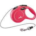 Flexi New Classic XS Kordel 3 m, max. 8 kg, - rot