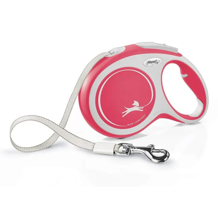 Hauptbild des Produkts Flexi New Comfort L pásek 8 m, max. 50 kg, červená