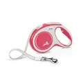 Flexi New Comfort M Gürtel 5 m, max. 25 kg, rot