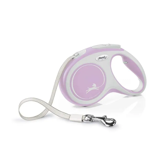 Hauptbild des Produkts Flexi New Comfort M pásek 5 m, max. 25 kg, růžová