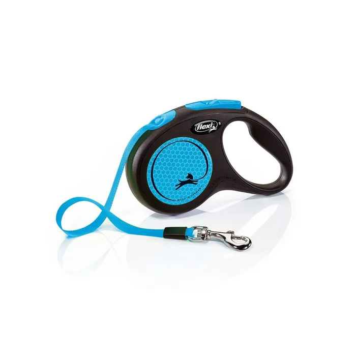 Hauptbild des Produkts Flexi New Neon S pásek 5 m, max.15 kg, modrá