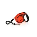 Flexi Xtreme XS pásek 3 m, max. 15 kg, černá/oranžová