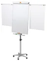 Flipchart "Piranha", magnetisch, 2 ausziehbare Arme, NOBO