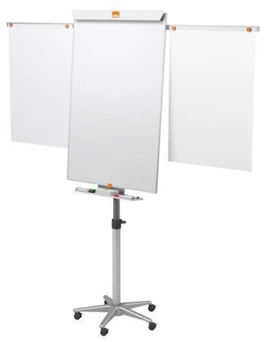 Hauptbild des Produkts Flipchart "Piranha", magnetický, 2 výsuvná ramena, NOBO
