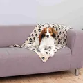Weiteres Produktbild Fleecedecke BEANY 100x70cm - beige mit schwarzen Füßen