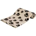 Weiteres Produktbild Fleecedecke BEANY 100x70cm - beige mit schwarzen Füßen