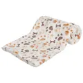 Weiteres Produktbild Fleecedecke LINGO, weiß/beige 100 x 75 cm