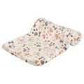 Weiteres Produktbild Fleecedecke LINGO, weiß/beige 75 x 50 cm