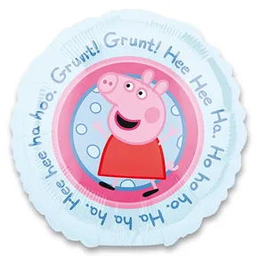 Peppa Pig runder Folienballon
