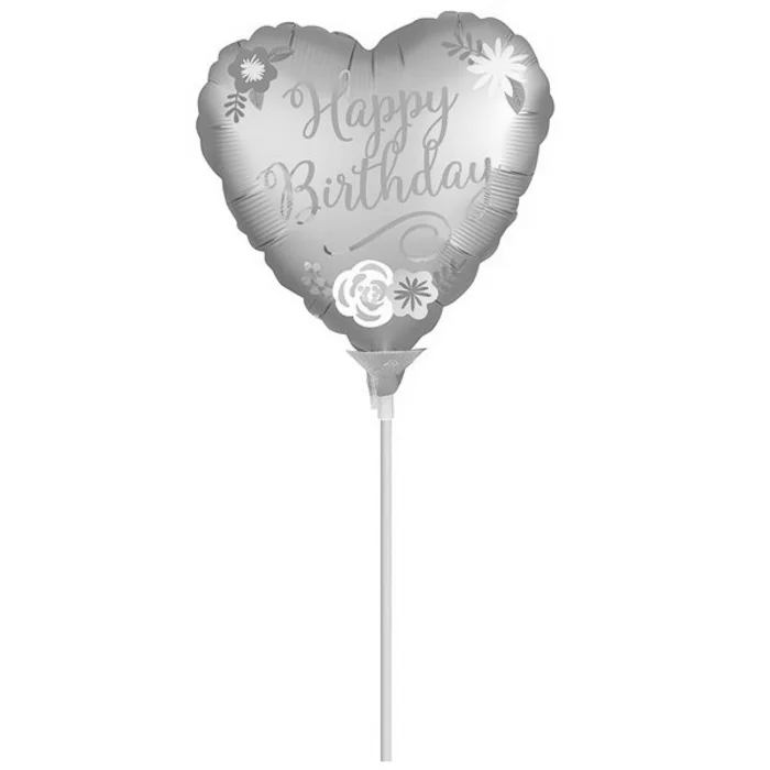 Hauptbild des Produkts Fóliový party balónek Srdíčko, Happy Birthday
