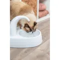 Weiteres Produktbild Trinkbrunnen mit rundem Wasserhahn, 2,5 l/25 × 24,5 × 35 cm, Kunststoff, weiß