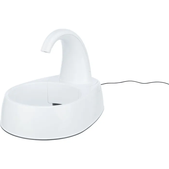 Hauptbild des Produkts Fontánka na vodu s oblým kohoutkem, 2,5 l/25 × 24,5 × 35 cm, plast, bílá