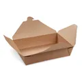 Food box (PAP/PE) fettdicht kraft `L` 195 x 138 mm 1400ml [50 St.]