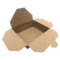Food box (PAP/PE) fettdicht kraft `L` 195 x 138 mm 2500ml [40 St.]
