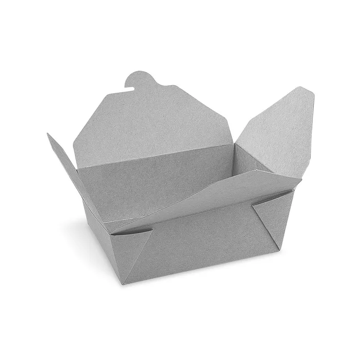 Hauptbild des Produkts Food box (PAP/PE) nepromastitelný kraft `M` 151 x 120 x 65 mm 1300ml [50 ks]