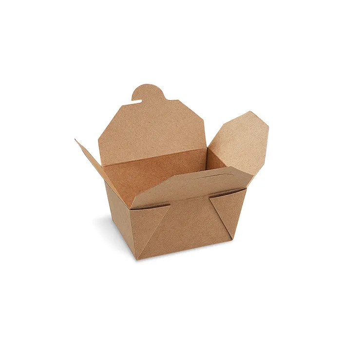 Hauptbild des Produkts Food box (PAP/PE) nepromastitelný kraft `S` 110 x 89 mm 700ml [50 ks]