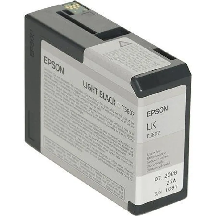 Hauptbild des Produkts Foto cart. pro tiskárny "StylusPro 3800, 3880", EPSON Světlá černá, 80ml
