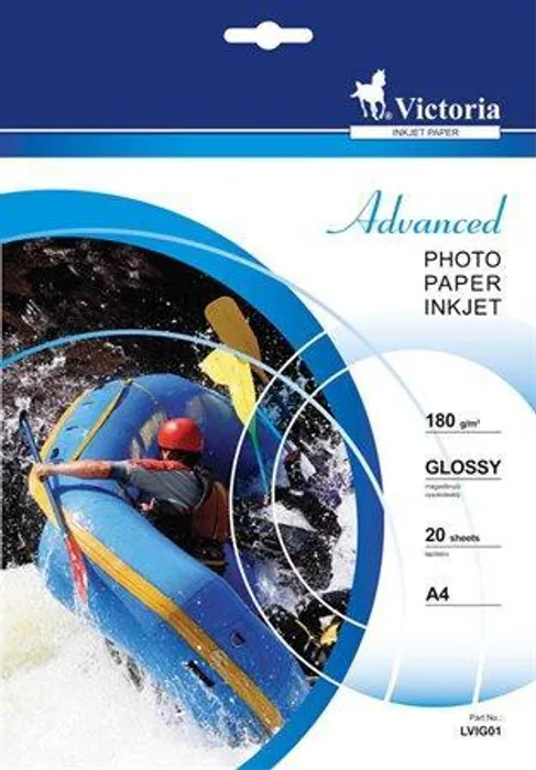Hauptbild des Produkts Fotografický papír "Advanced", do inkoustové tiskárny, lesklý, A4, 180g, VICTORIA 20 listů