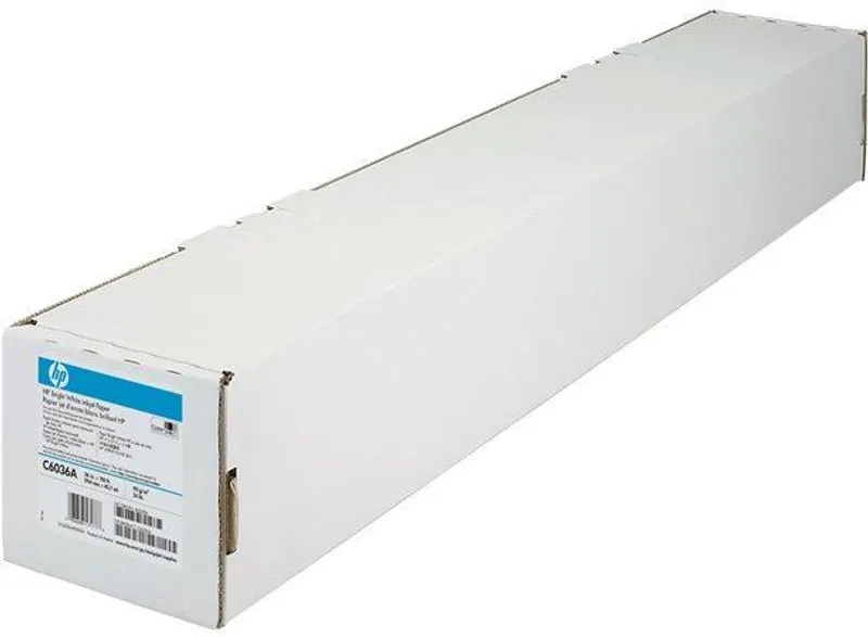 Hauptbild des Produkts Fotografický papír, do inkoustové tiskárny, zářivě bílý, 914 mm x 45,7m, 90g, HP