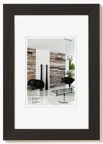 Fotorahmen "Grado", schwarz, 20x30 cm, Holz