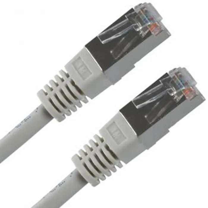 Hauptbild des Produkts FTP patchcord, Cat.5e, RJ45 M-2m, stíněný, šedý, economy