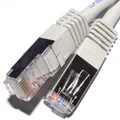 FTP-Patchcort, Cat.5e, RJ45 M-50m, geschirmt, grau, economy