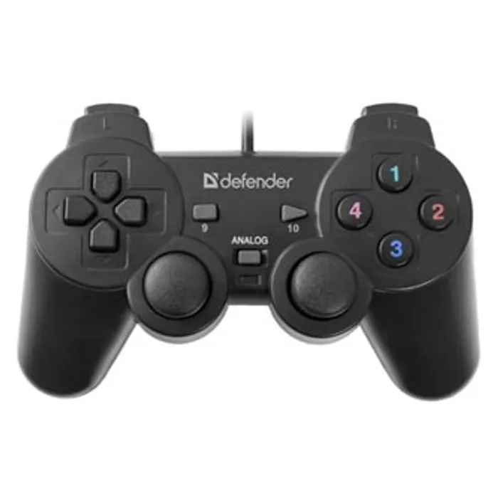 Hauptbild des Produkts Gamepad Defender Omega, 12tl., USB, černý, vibrační, Windows R XP/VISTA/7/8/10