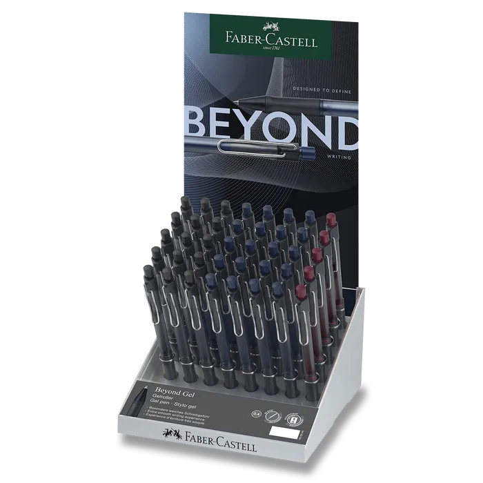Hauptbild des Produkts Gelové kuličkové pero Faber-Castell Beyond Gel - stojánek, 40 ks