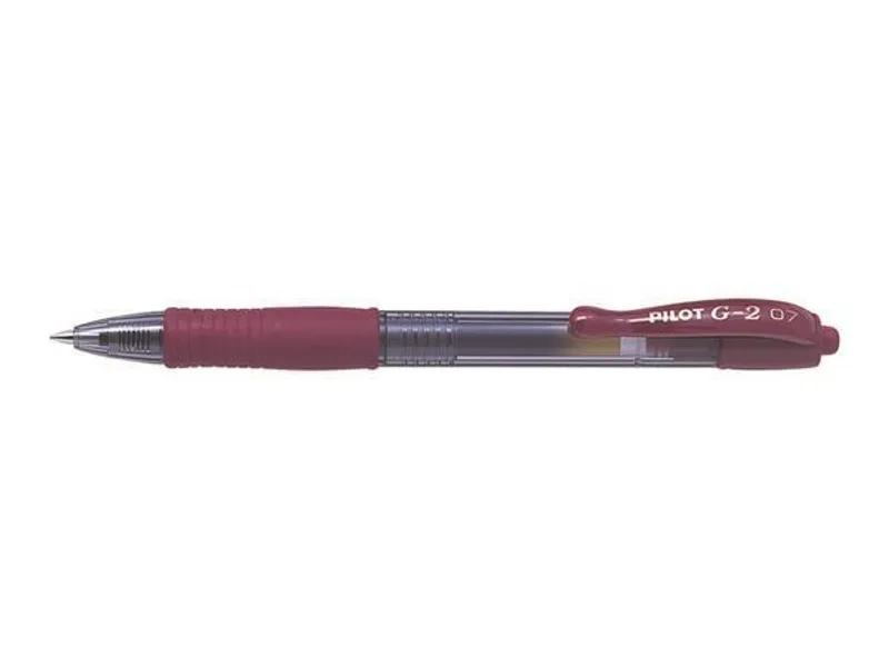 Hauptbild des Produkts Gelové pero "G-2", bordó, 0,32 mm, stiskací mechanismus, PILOT