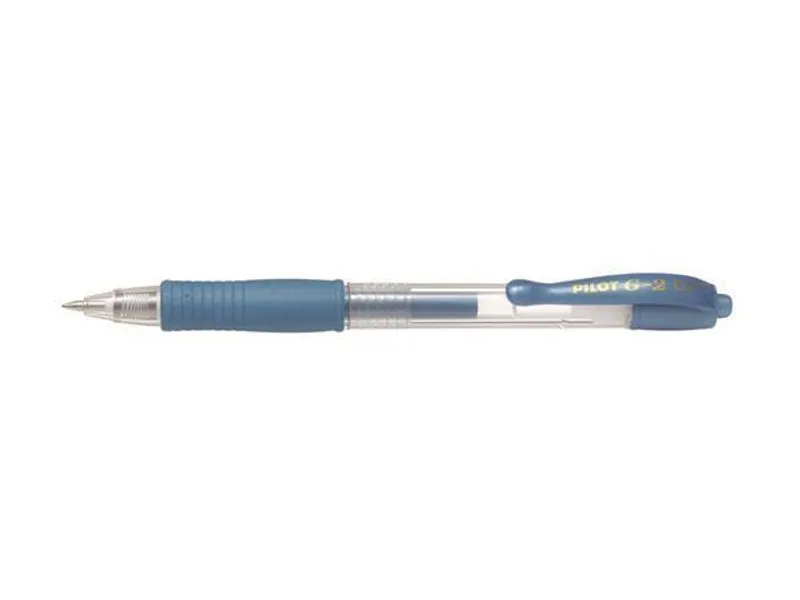 Hauptbild des Produkts Gelové pero "G-2 Metallic", modrá, 0,32 mm, stiskací mechanismus, PILOT