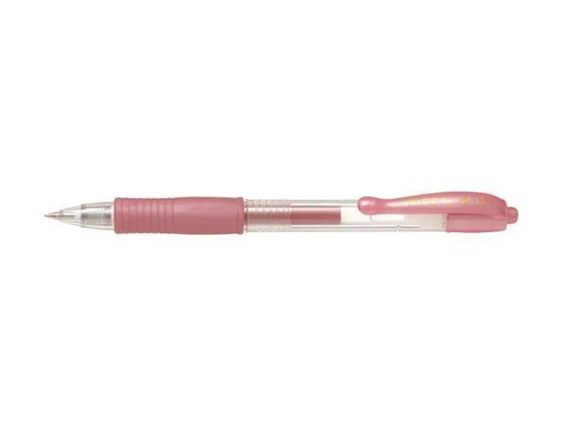 Hauptbild des Produkts Gelové pero "G-2 Metallic", růžová, 0,32 mm, stiskací mechanismus, PILOT