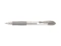 Gelschreiber „G-2 Metallic“, silber, 0,32 mm, Druckmechanik, PILOT