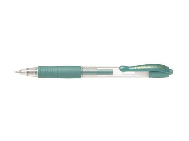 Hauptbild des Produkts Gelové pero "G-2 Metallic", zelená, 0,32 mm, stiskací mechanismus, PILOT