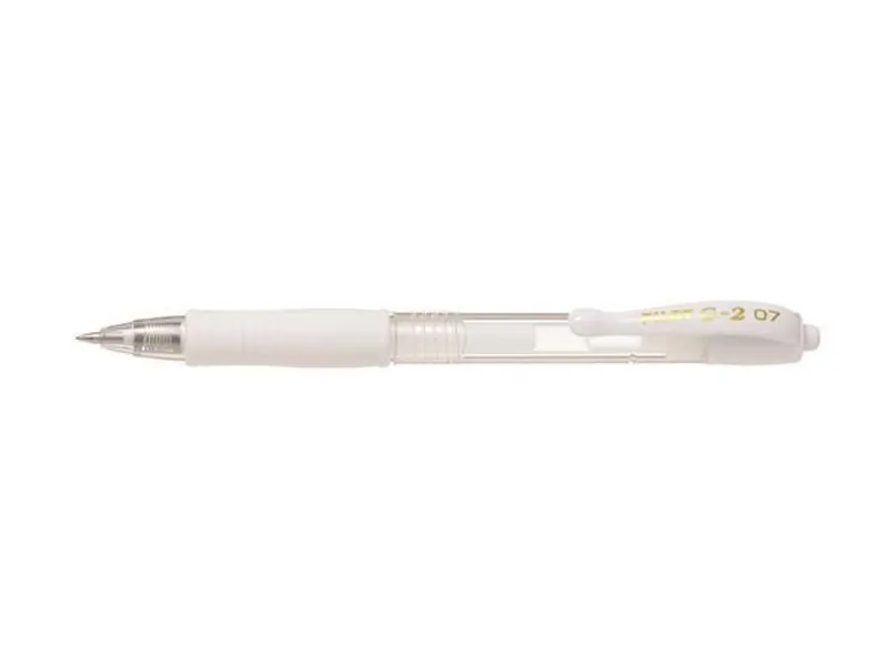 Hauptbild des Produkts Gelové pero "G-2 Pastel", bílá, 0,32 mm, stiskací mechanismus, PILOT