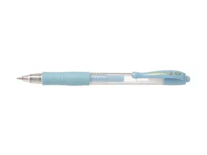 Gelschreiber „G-2 Pastell“, hellblau, 0,32 mm, Druckmechanik, PILOT