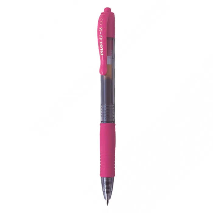 Hauptbild des Produkts Gelové pero "G-2", růžová, 0,32 mm, stiskací mechanismus, PILOT
