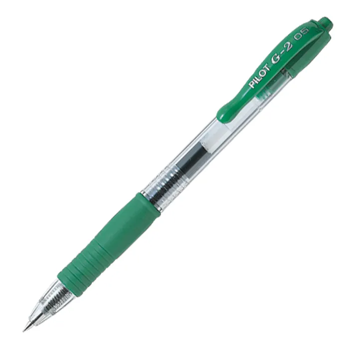 Hauptbild des Produkts Gelové pero "G-2", zelená, 0,25mm, stiskací mechanismus, PILOT