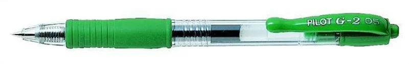 Hauptbild des Produkts Gelové pero "G-2", zelená, 0,32mm, stiskací mechanismus, PILOT