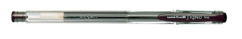 Hauptbild des Produkts Gelové pero "UM-100", hnědá, 0,7mm, s uzávěrem, UNI