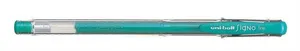 Gelschreiber UM-100, grün, 0,7 mm, mit Kappe, UNI