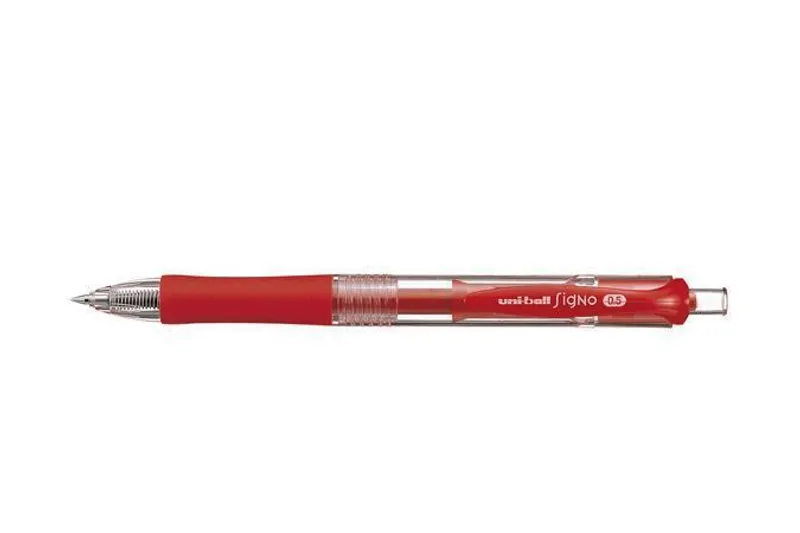 Hauptbild des Produkts Gelové pero "UM-152", červená, 0,3mm, stiskací mechanismus, UNI