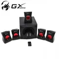 Genius Lautsprechers GX Gaming SW-G5.1 3500, 5.1, 80W, rot/schwarz, Fernbedienung