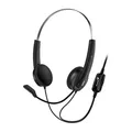 Weiteres Produktbild Genius HS-220U, sluchátka s mikrofonem, ovládání hlasitosti, černá, 2.0, uzavřená, USB