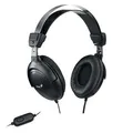 Genius HS-M505X, Kophörer mit Mikrofon, schwarz, 3.5 mm jack