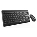 Weiteres Produktbild Genius LuxeMate Q8000, Tastatur-Set mit kabelloser optischer Maus, 4x AAA, CZ/SK, klassisch