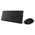 Genius LuxeMate Q8000, Tastatur-Set mit kabelloser optischer Maus, 4x AAA, CZ/SK, klassisch